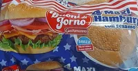 4 maxi hamburger con sesamo