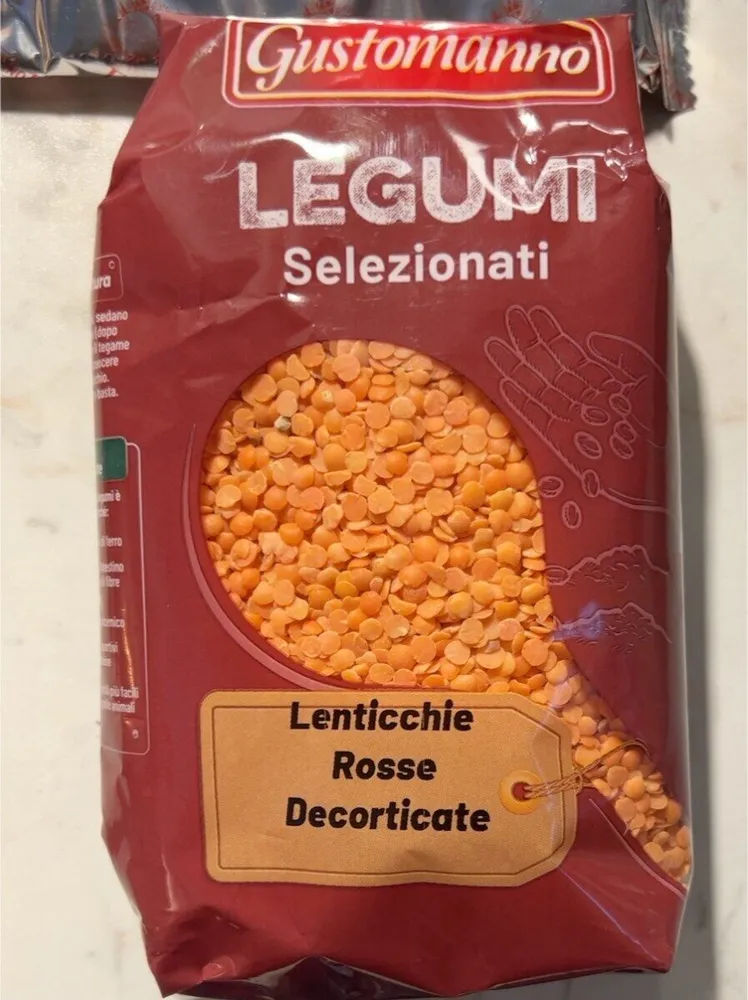 Lenticchie rosse decorticate
