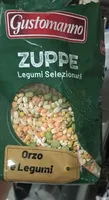 Zuppa orzo e legumi