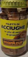 Filetti di Acciughe in olio di semi di girasole