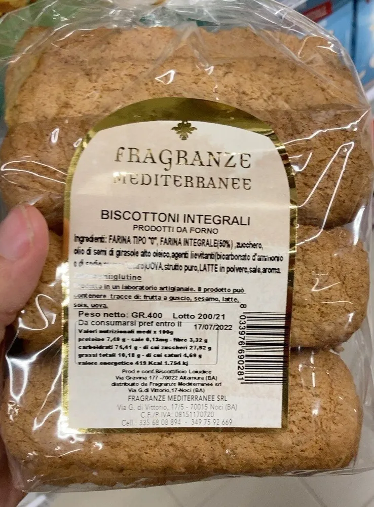 Biscottoni integrali