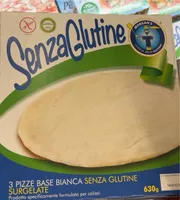 Base pizza bianca senza glutine