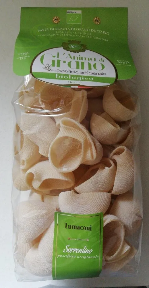 Pasta di semola di grano duro bio