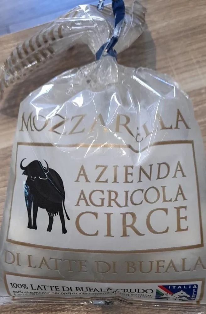 Mozzarella bufala latte crudo