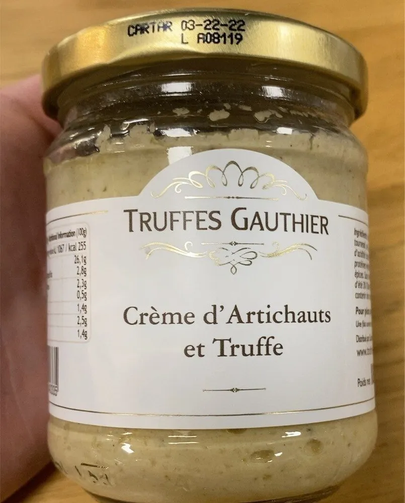 Crème d’artichauts et truffe