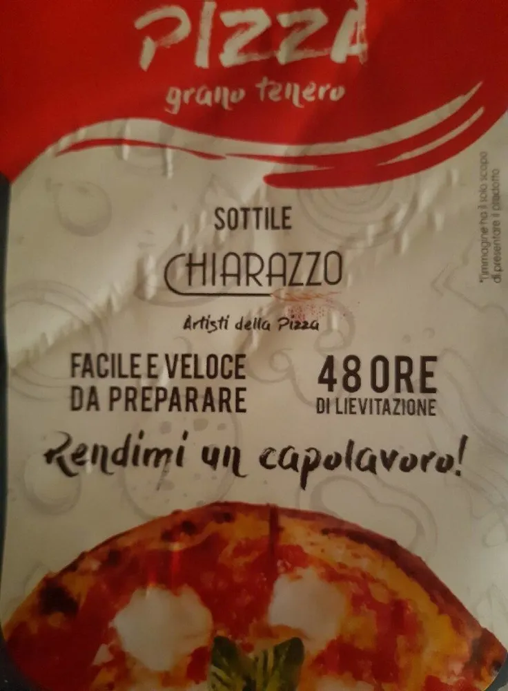 Base pizza grano tenero