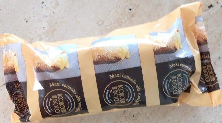 Maxi cannolo alla vaniglia