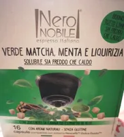 Capsule Tè Verde Matcha, Menta e Liquirizia