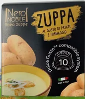 Zuppa al gusto di patate e formaggio