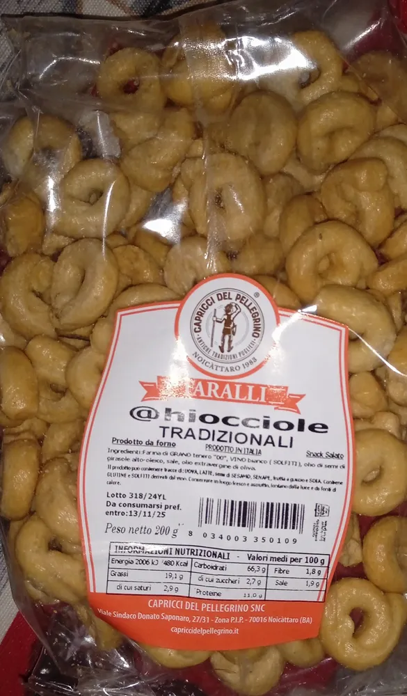 Taralli Chiocciole Tradizionali