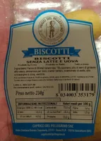 Biscotti senza latte e uova