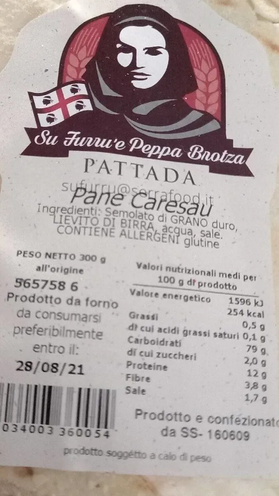 Pane caresau