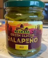 Green sliced jalapeno