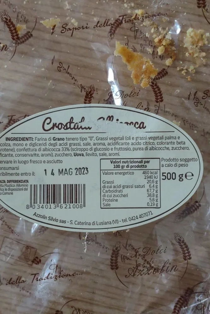 Crostata albicocca