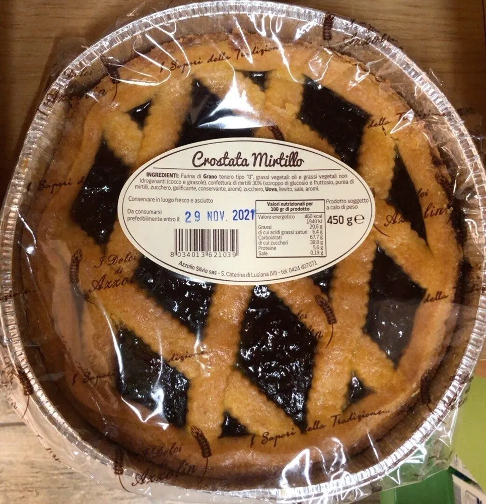 Crostata mirtillo