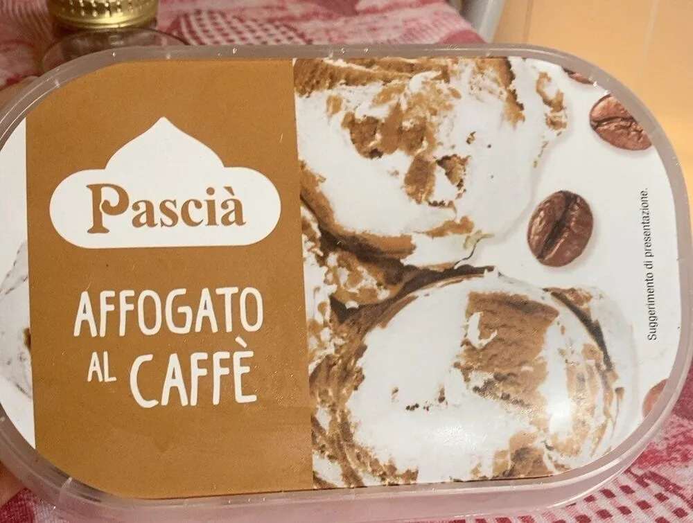 Affogato al caffe