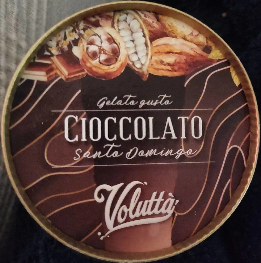 Gelato gusto cioccolato Santo Domingo