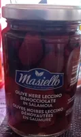 Olives noires leccino dénoyautées