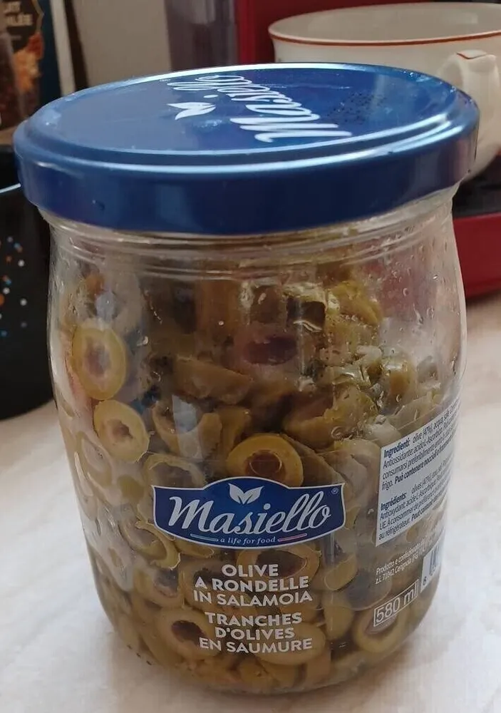 Olive rondelle en saumure