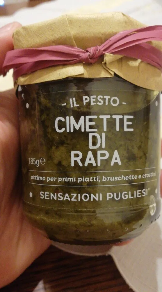 Il pesto Cimette di rape