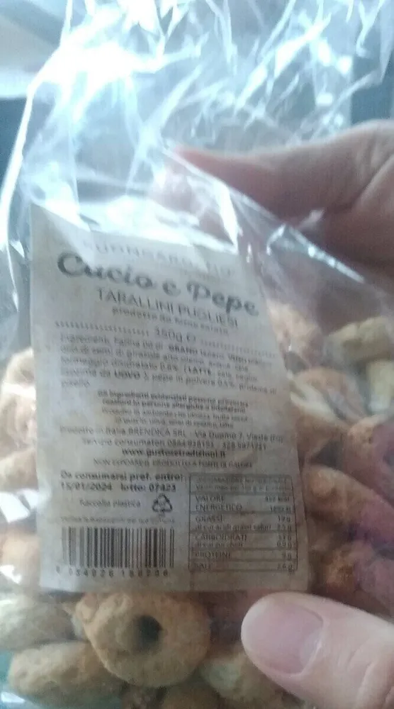 taralli i pugliesi cacio e pepe