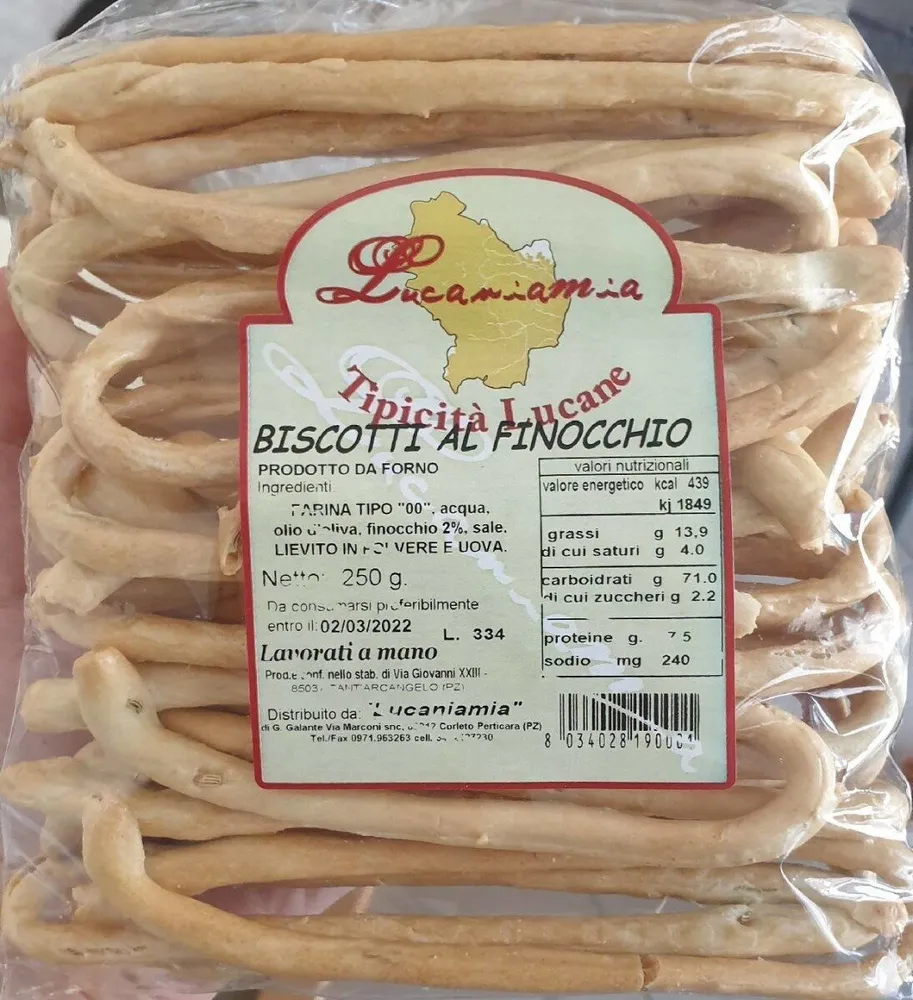 Biscotti al finocchio