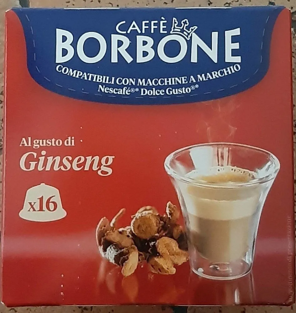 Cialde Ginseng caffè Borbone compatibili nescafè