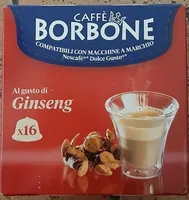 Cialde Ginseng caffè Borbone compatibili nescafè