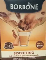 Caffè macchiato al gusto di biscotto e cannella
