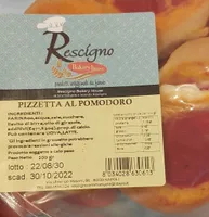 Pizzetta al pomodoro