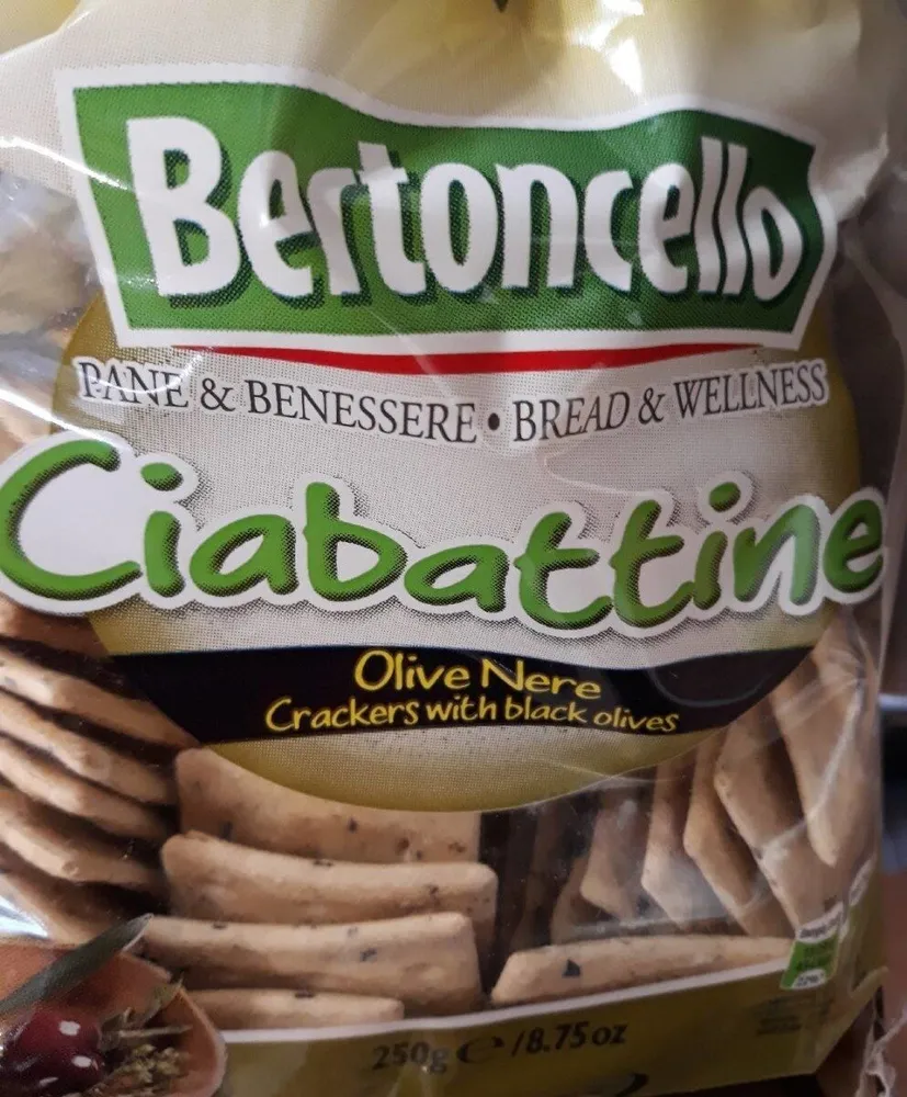 Bertoncello Ciabattine Olive Nere GR.250