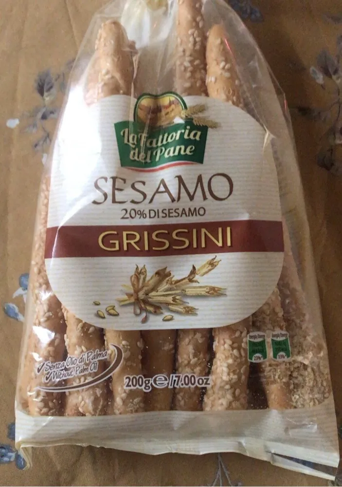 Grissini di sesamo