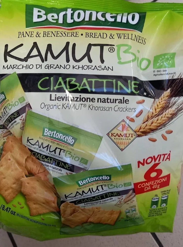 Ciabattine kamut bio
