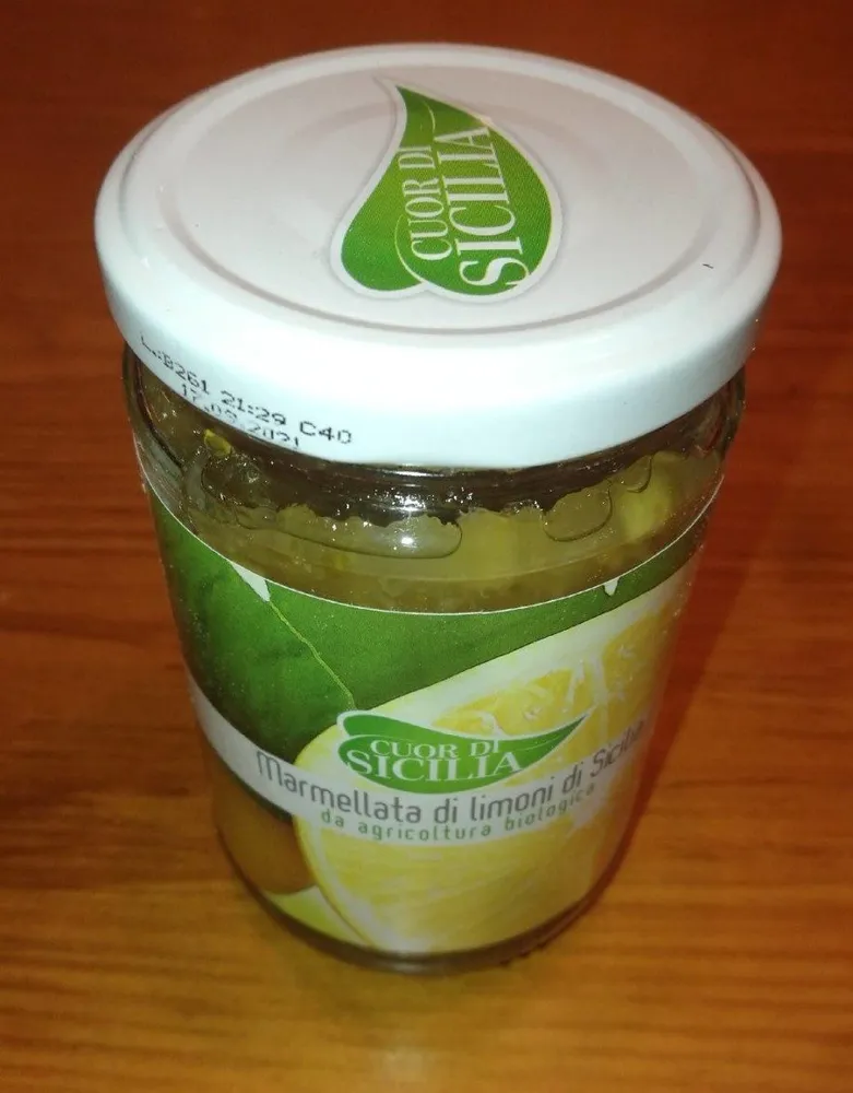 Marmelade de citron de Sicile bio