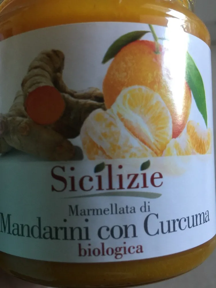 Marmelade de mandarine avec du curcuma Bio