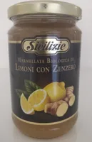 Marmellata biologica di limoni con zenzero