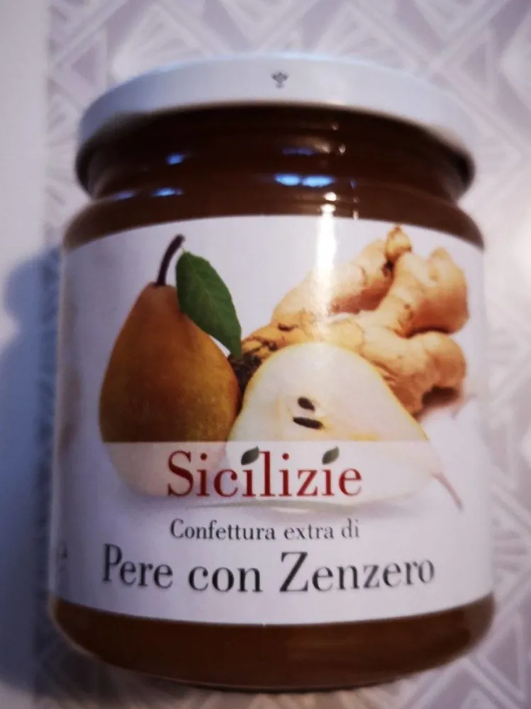 Confiture poire et gingembre