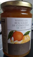 Marmelade biologique de Clémentines de Sicile