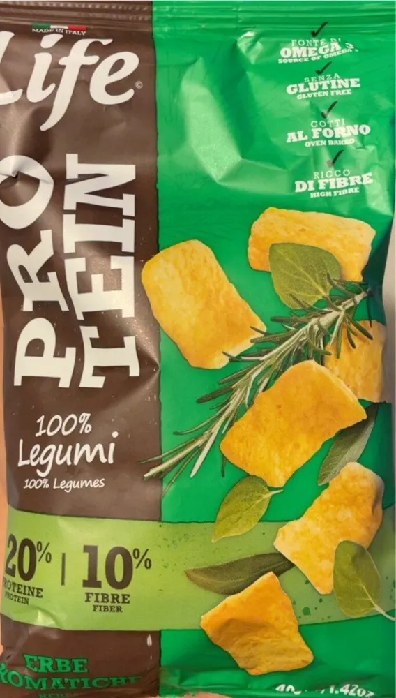 Snack legumi erbe aromatiche