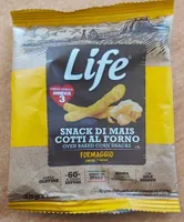 Life snack di mais cotti al forno