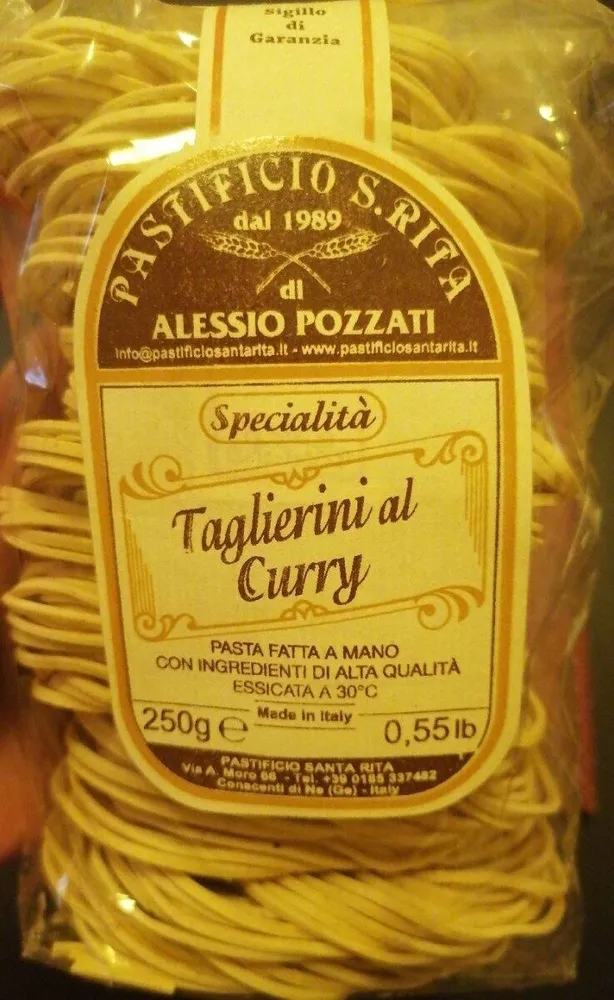 Taglierini al curry
