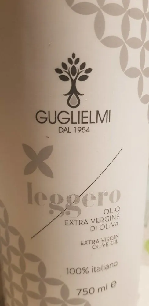 Leggero olio extra vergine di oliva