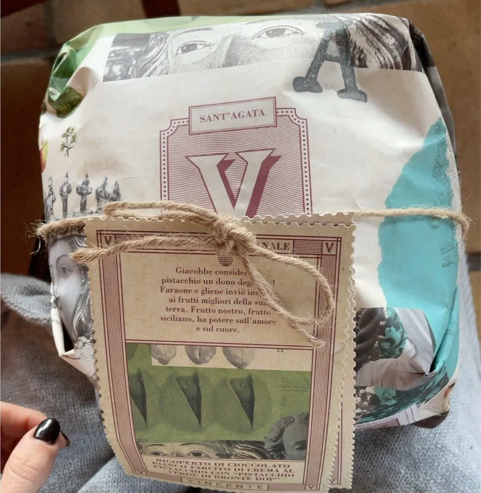 Panettone pistacchio