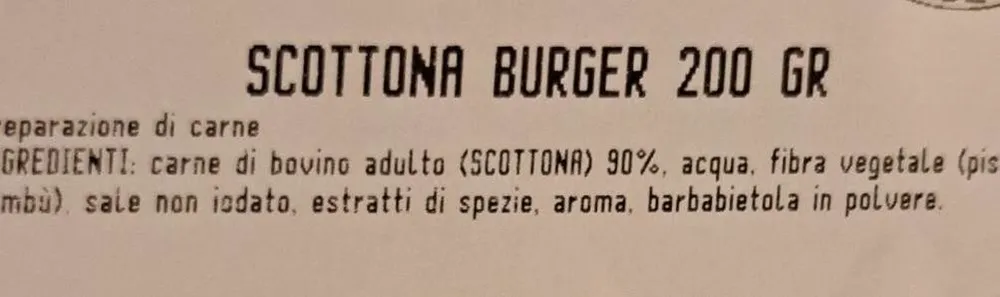Scottona burger