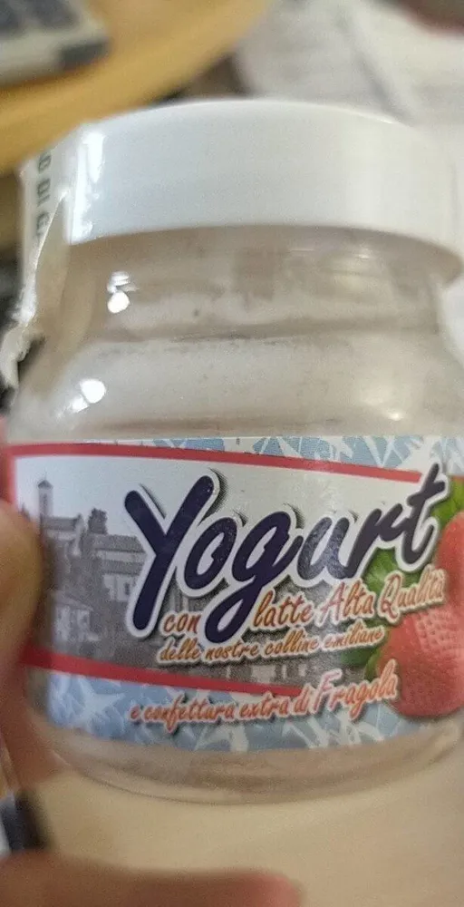 Yogurt con latte alta qualità