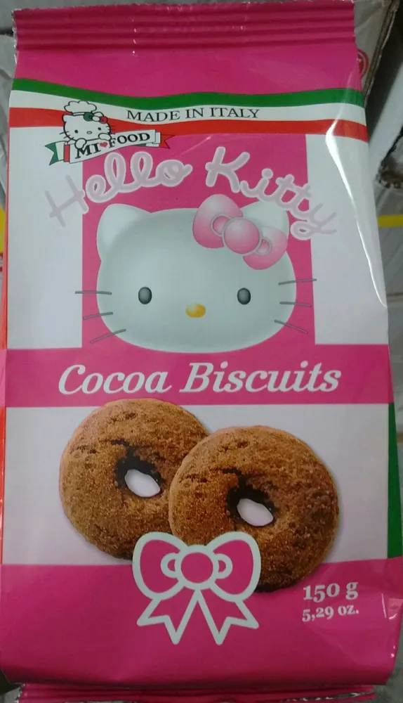 Hello Kitty Cocoa Biscuits