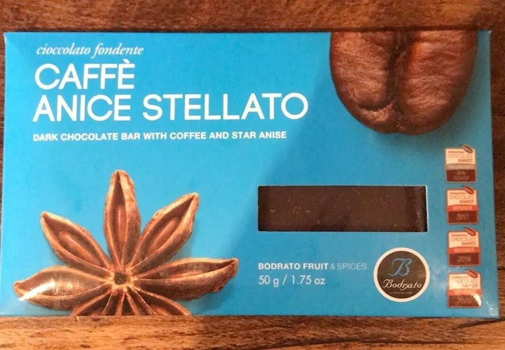 Cioccolato fondente caffe anice stellato