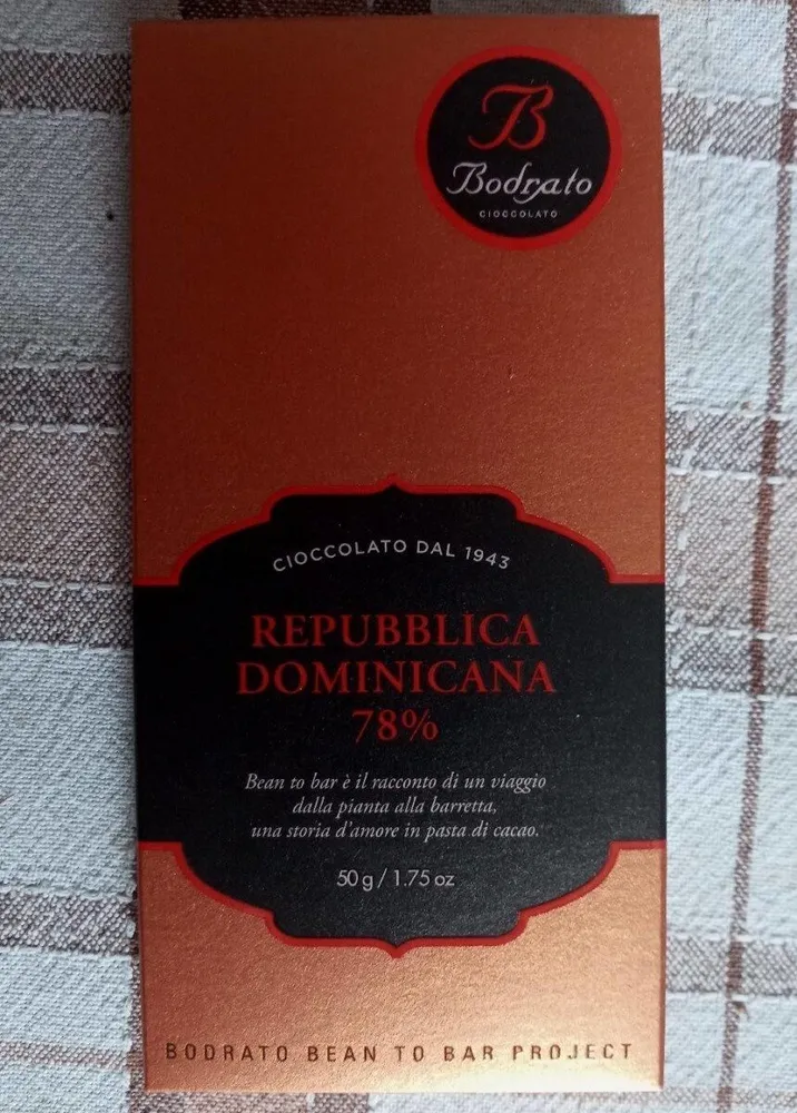 Cioccolato fondente Repubblica Domenicana 78%