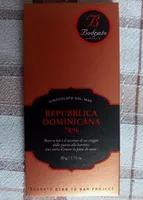 Cioccolato fondente Repubblica Domenicana 78%