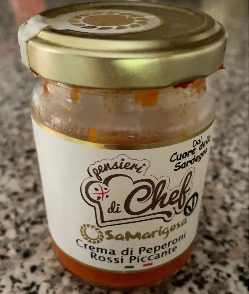 Crema di peperoni rossi piccante